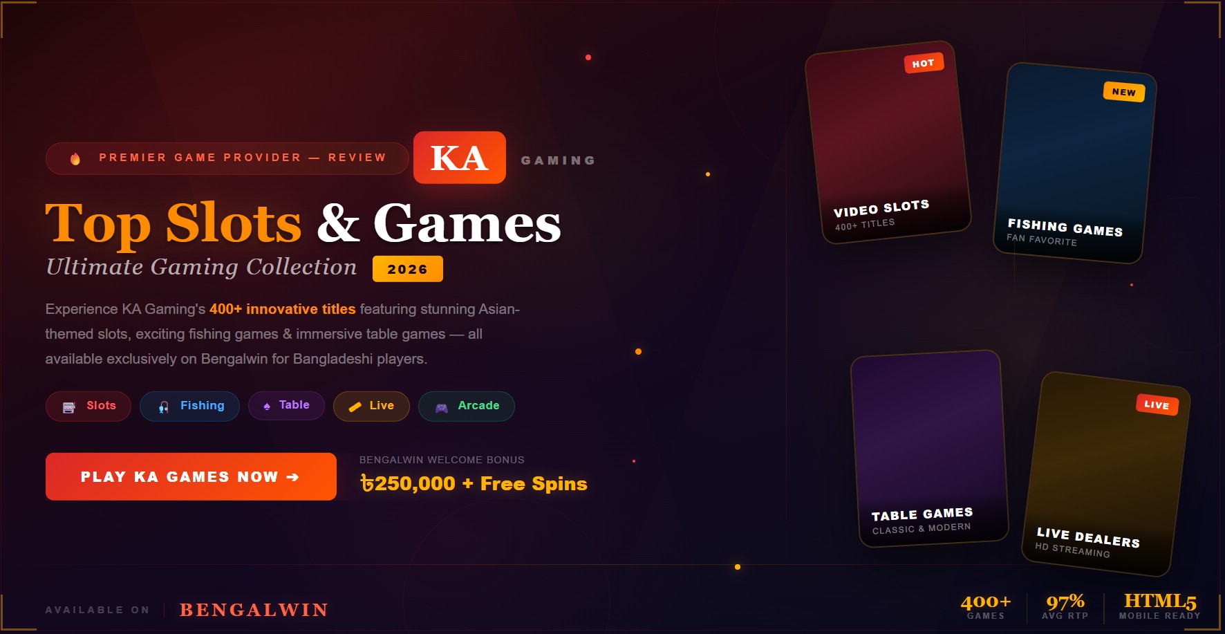 KA Gaming 2026